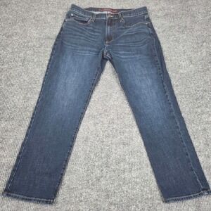 Lucky Brand 121 Slim Straight Mens Dark Wash Denim Jeans 34x30